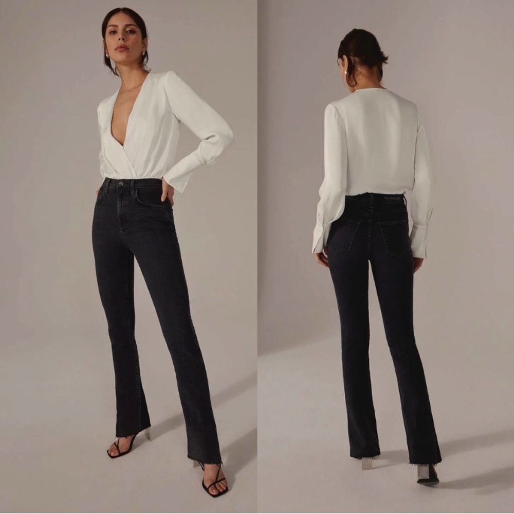 NEW Favorite Daughter The Valentina Super High Rise Tower Jeans 31